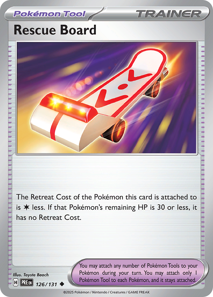 Rescue Board - Prismatic Evolutions - 126