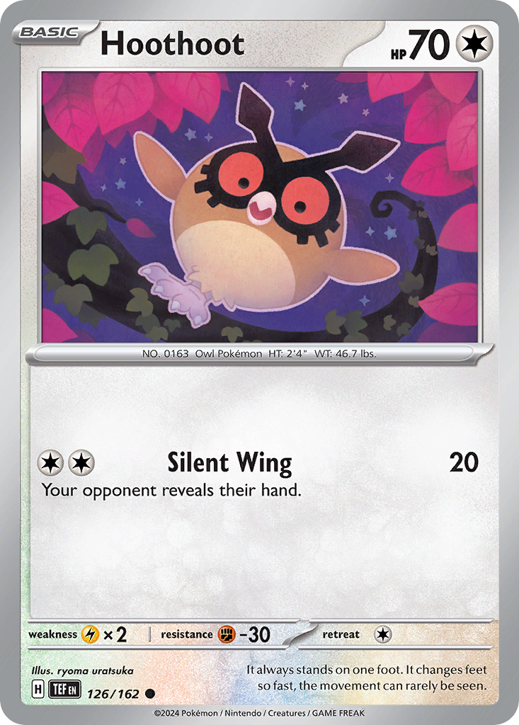 Hoothoot - Temporal Forces - 126