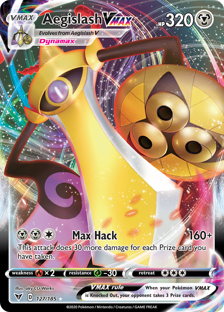 Aegislash VMAX - Vivid Voltage - 127