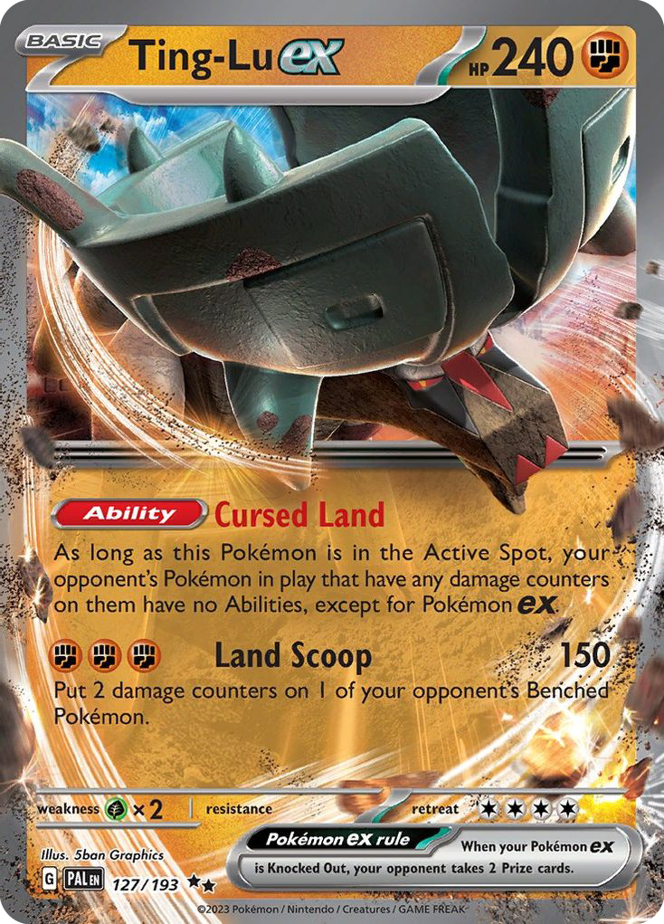 Ting-Lu ex - Paldea Evolved - 127