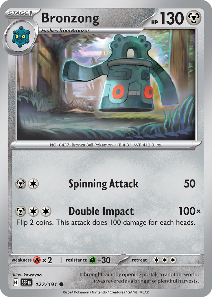Bronzong - Surging Sparks - 127