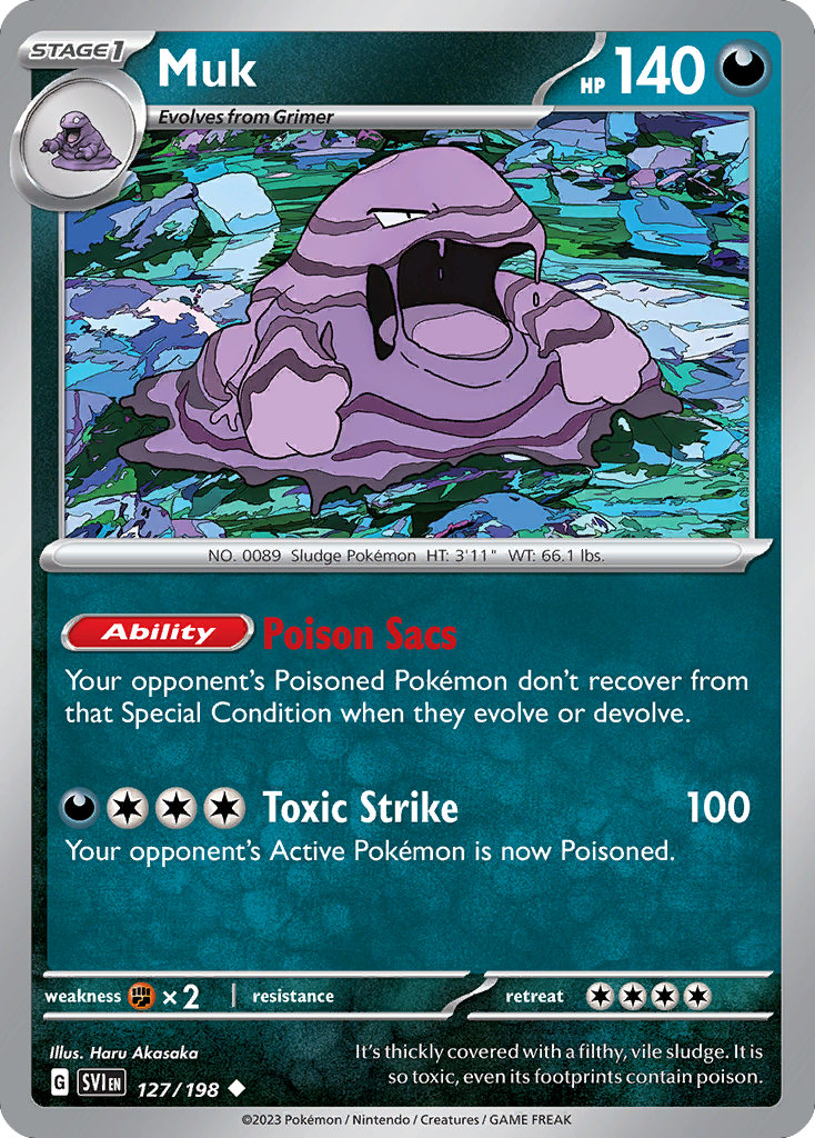Muk - Scarlet & Violet - 127