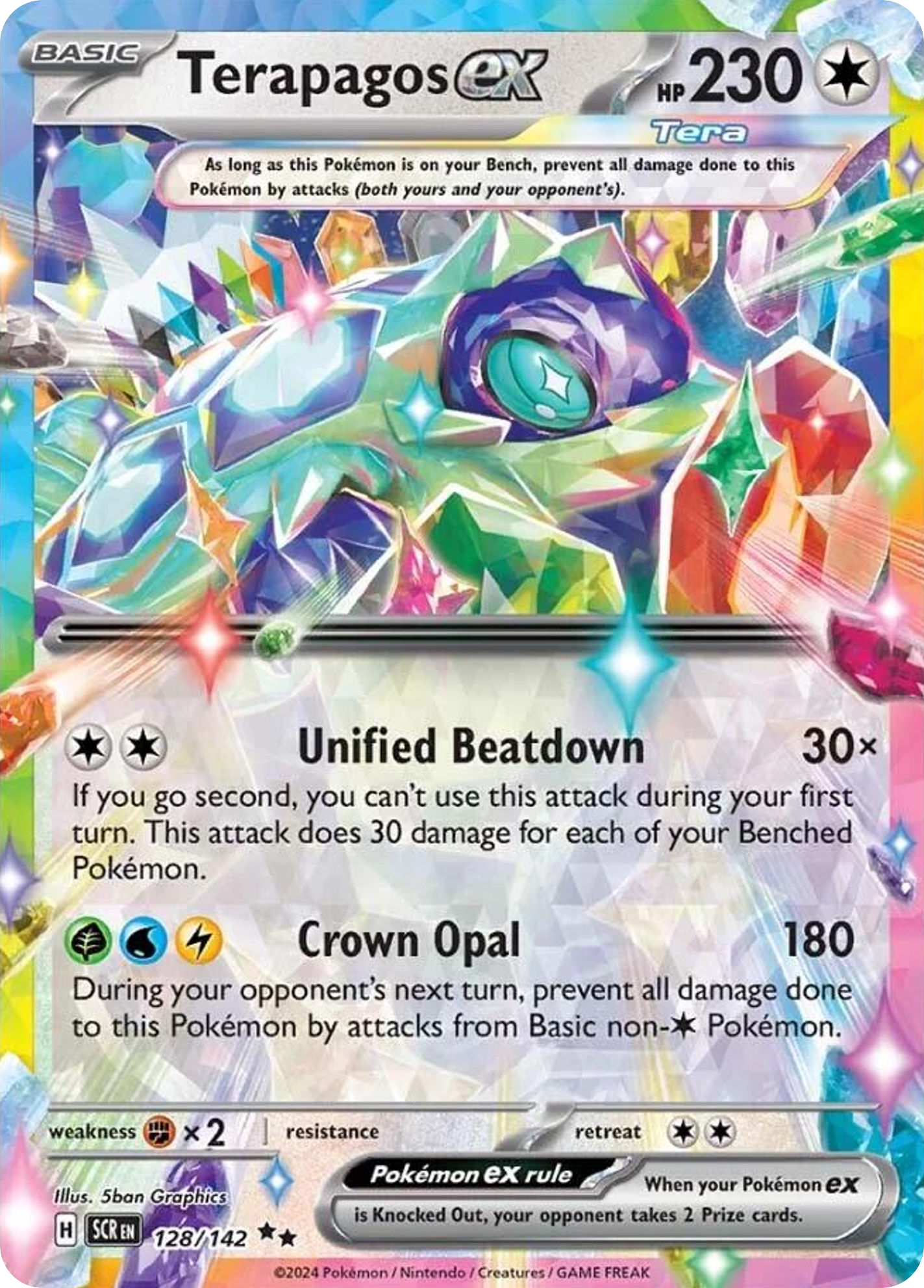 Terapagos ex - Stellar Crown - 128