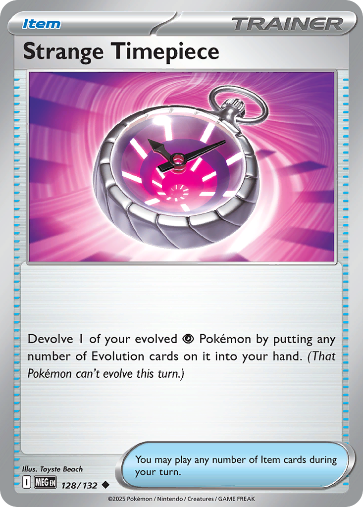 Strange Timepiece - Mega Evolution - 128