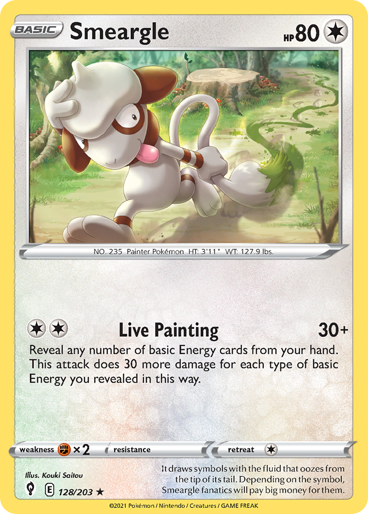 Smeargle - Evolving Skies - 128
