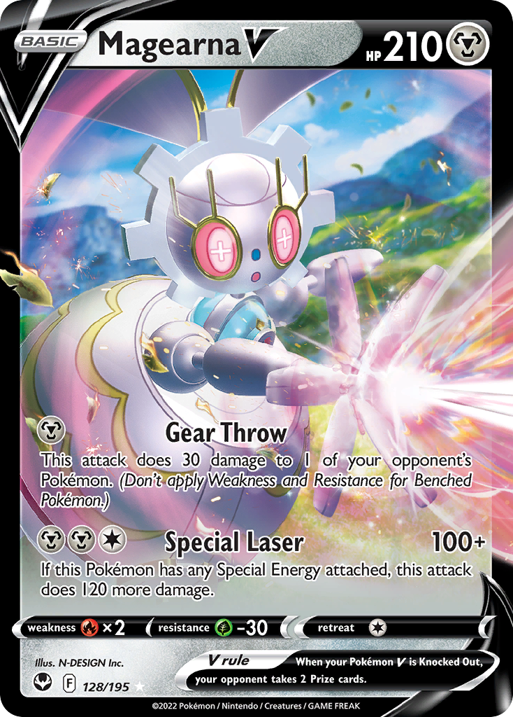 Magearna V - Silver Tempest - 128