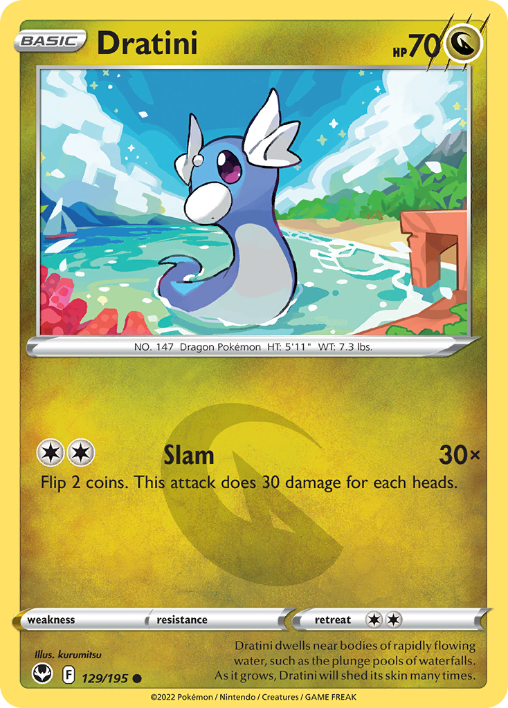 Dratini - Silver Tempest - 129
