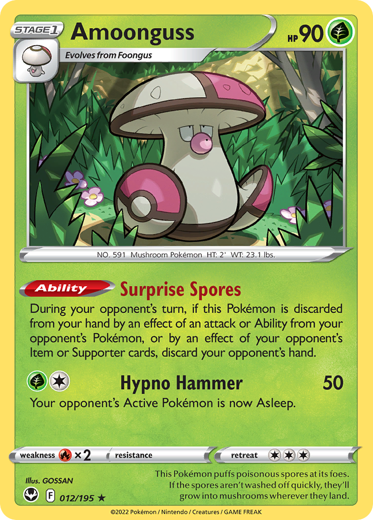 Amoonguss - Silver Tempest - 012