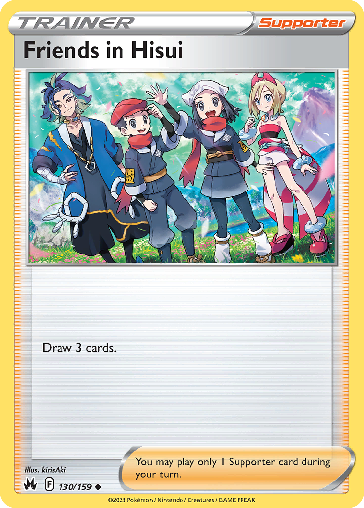 Friends in Hisui - Crown Zenith - 130