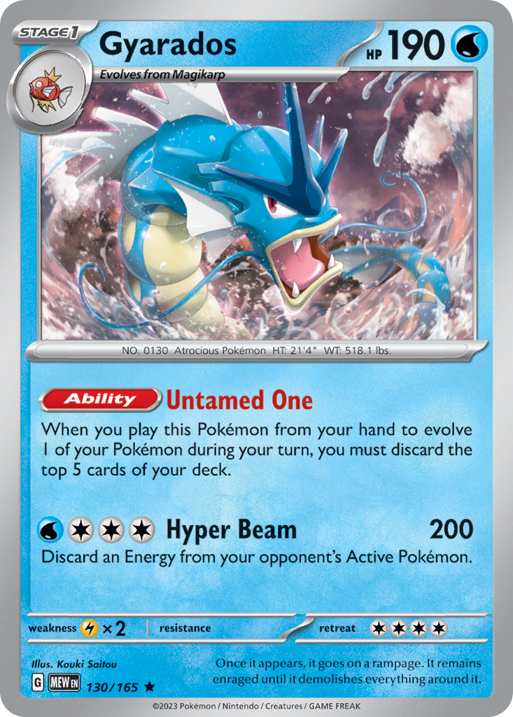 Gyarados - 151 - 130