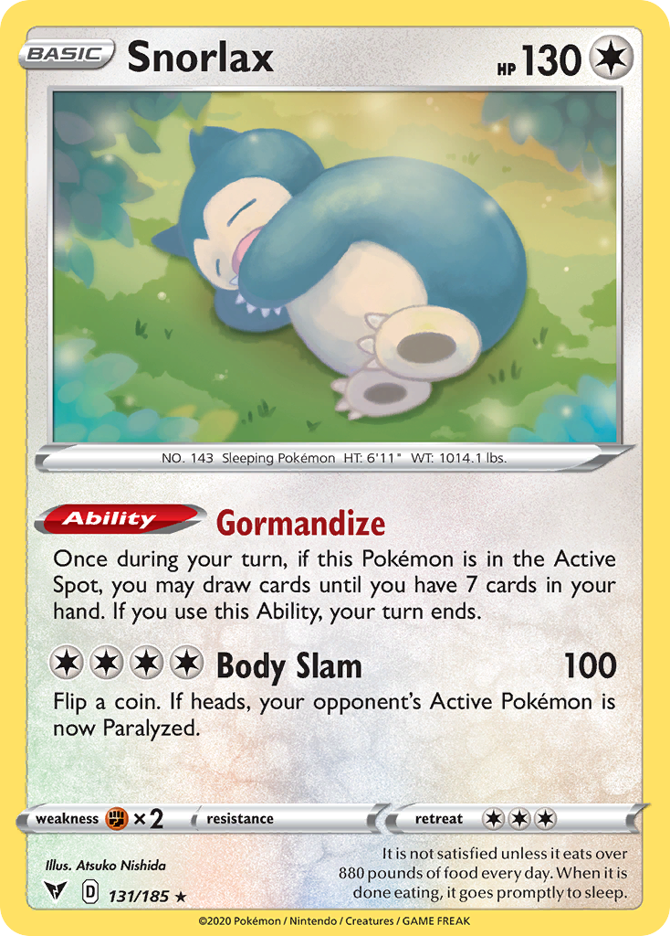 Snorlax - Vivid Voltage - 131