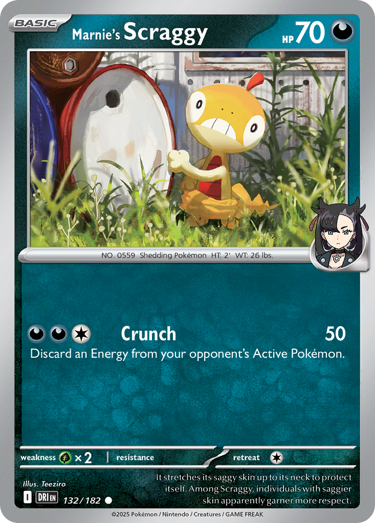 Marnie's Scraggy - Destined Rivals - 132