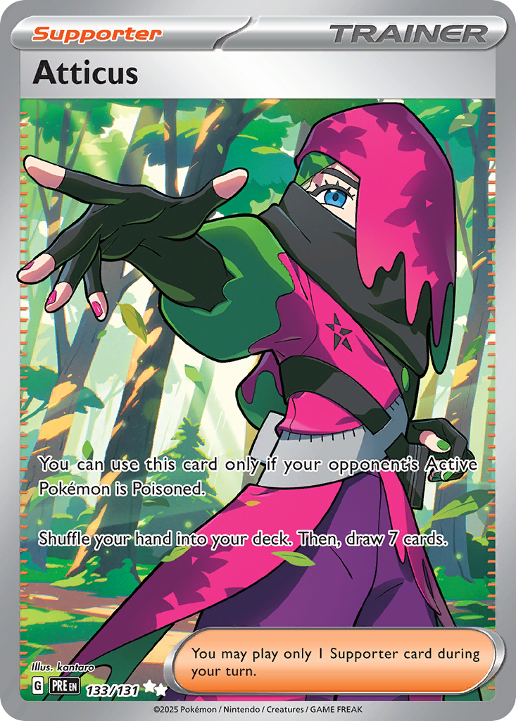 Atticus - Prismatic Evolutions - 133
