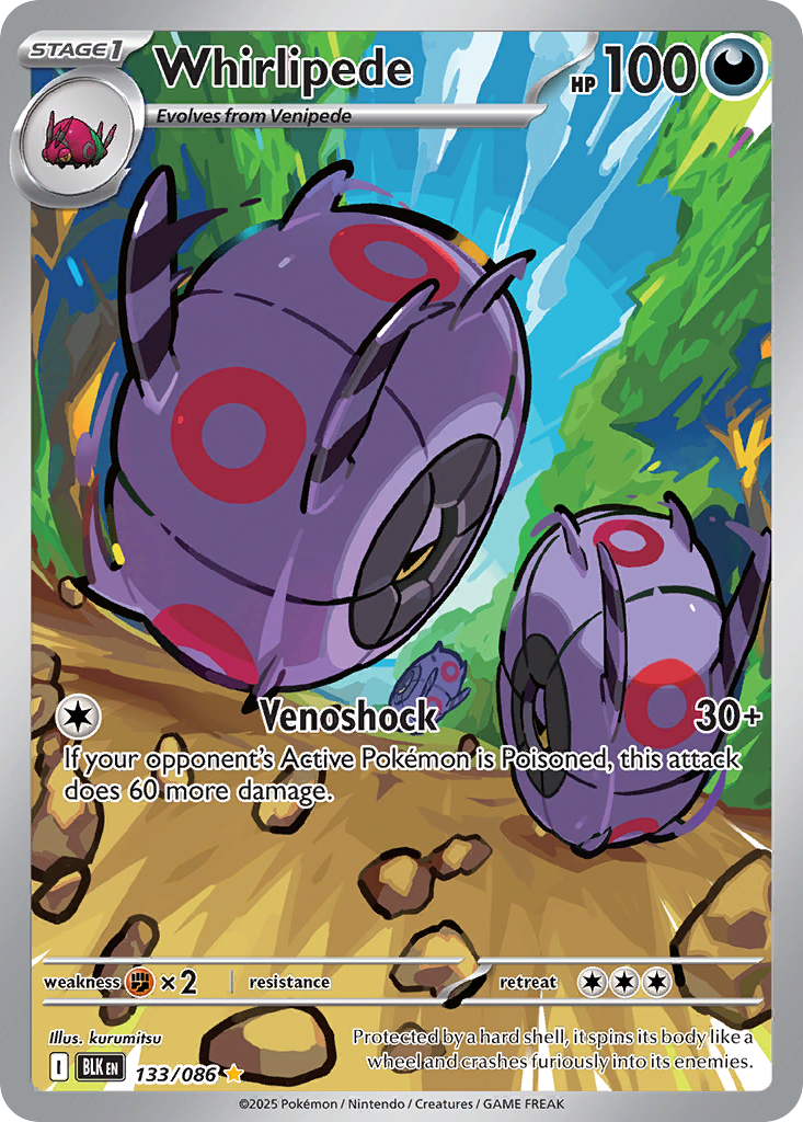 Whirlipede - Black Bolt - 133