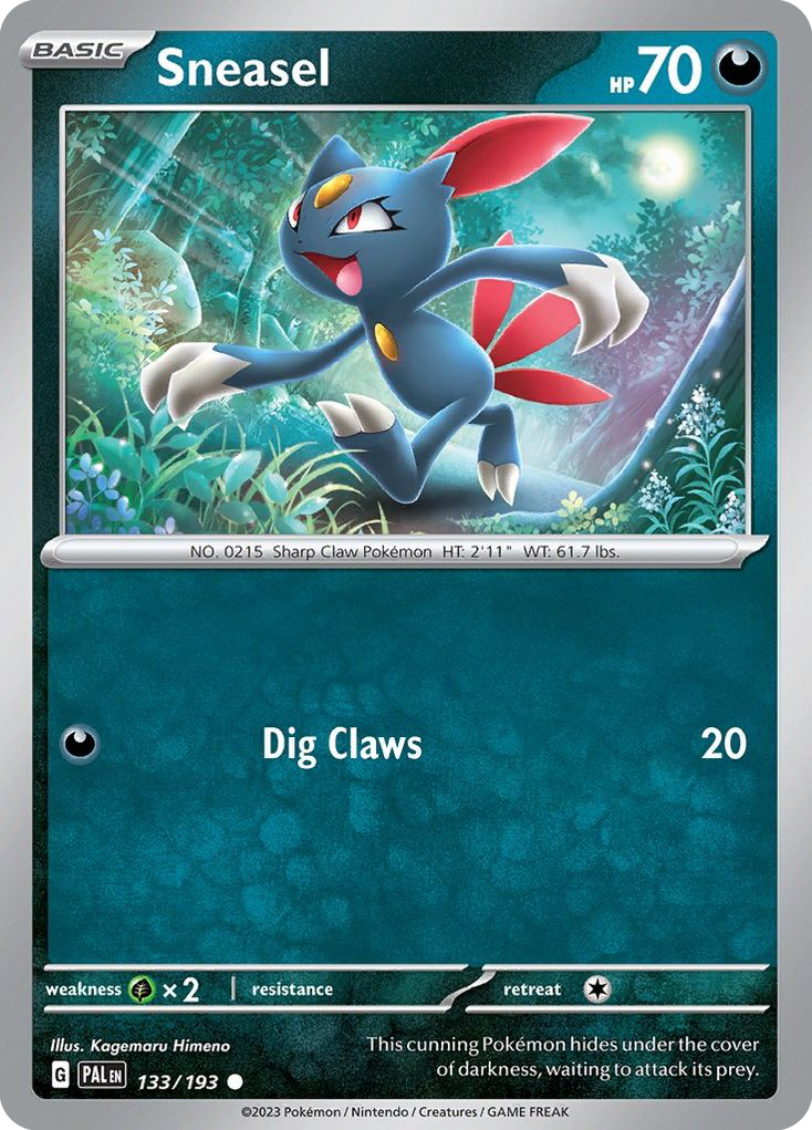 Sneasel - Paldea Evolved - 133