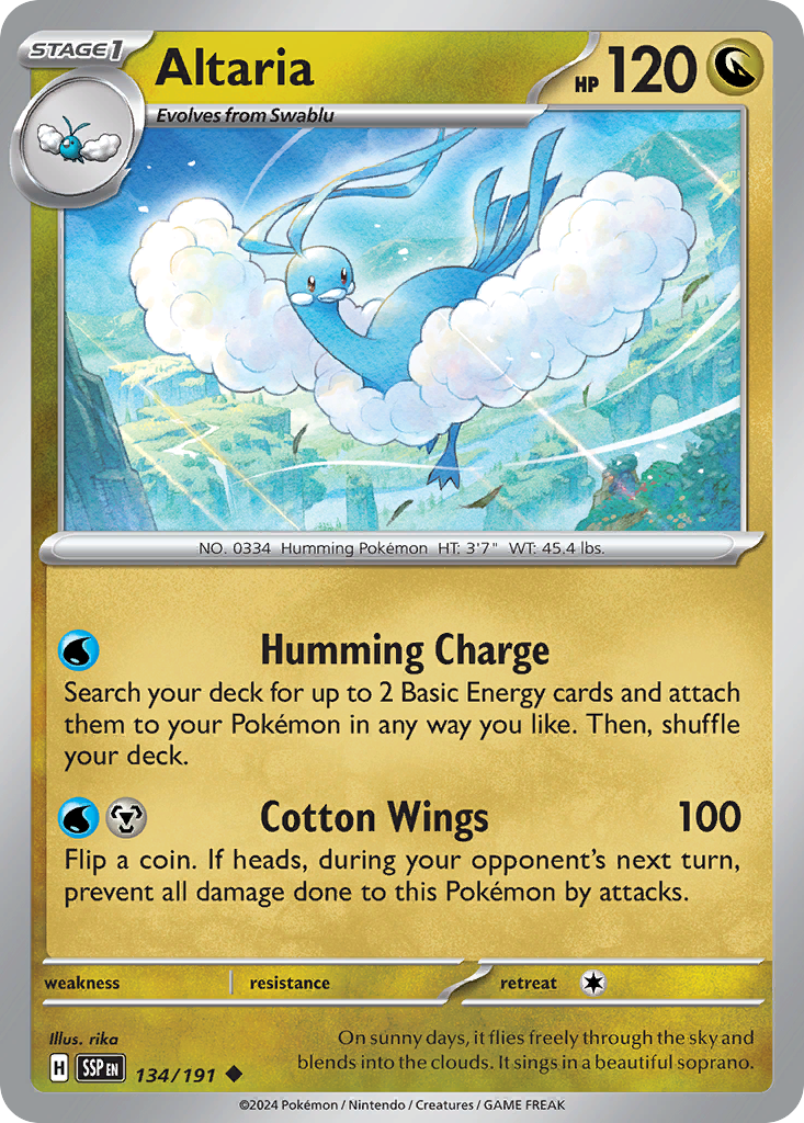 Altaria - Surging Sparks - 134