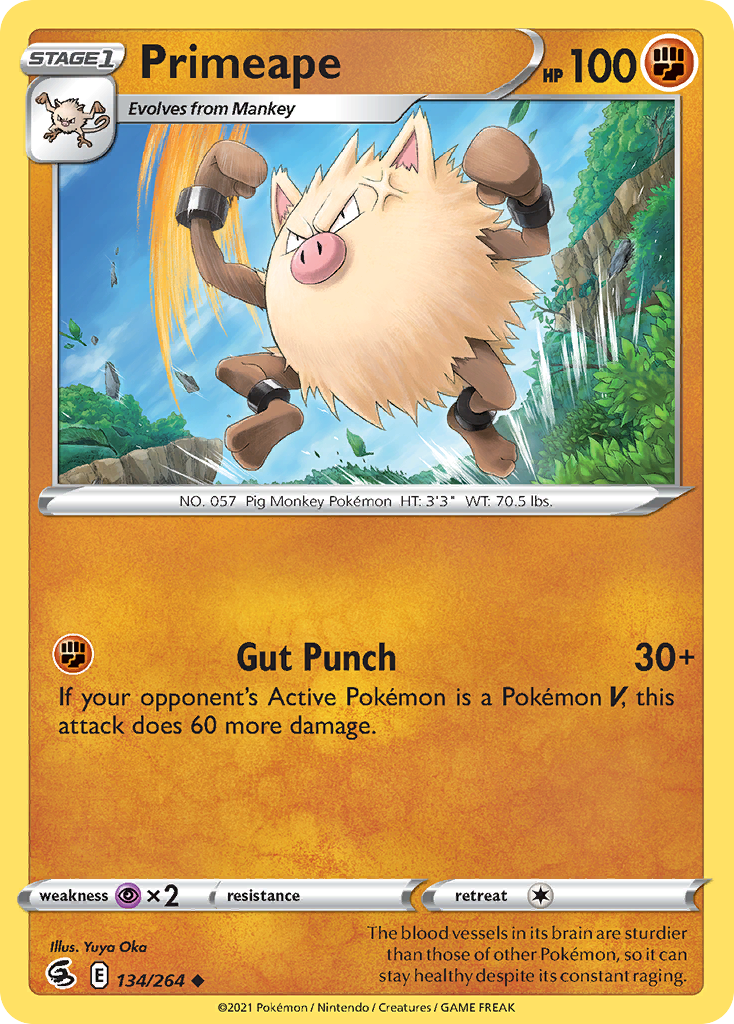 Primeape - Fusion Strike - 134