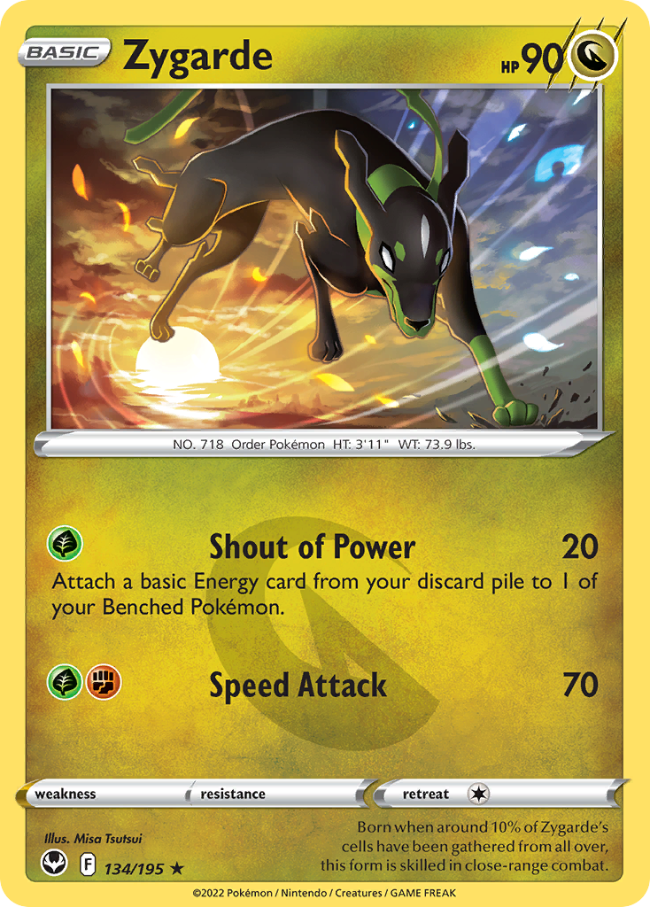 Zygarde - Silver Tempest - 134