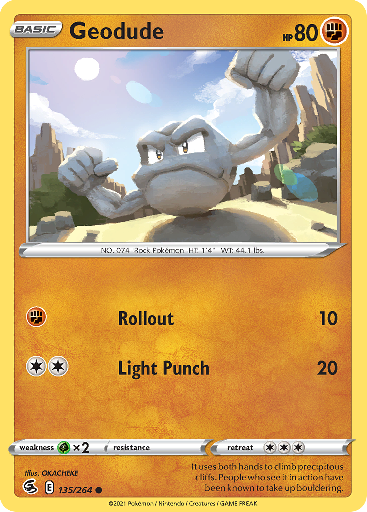Geodude - Fusion Strike - 135