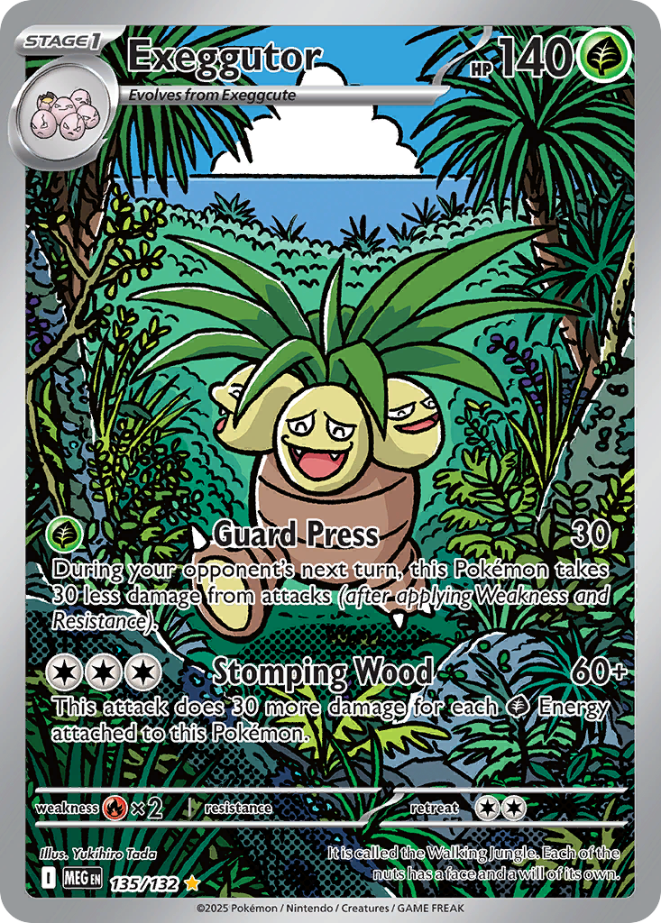 Exeggutor - Mega Evolution - 135