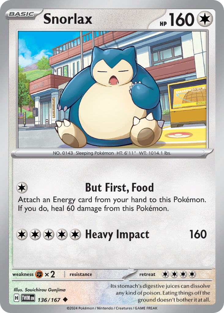 Snorlax - Twilight Masquerade - 136