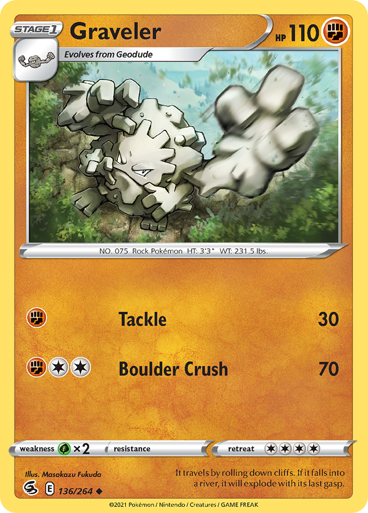 Graveler - Fusion Strike - 136