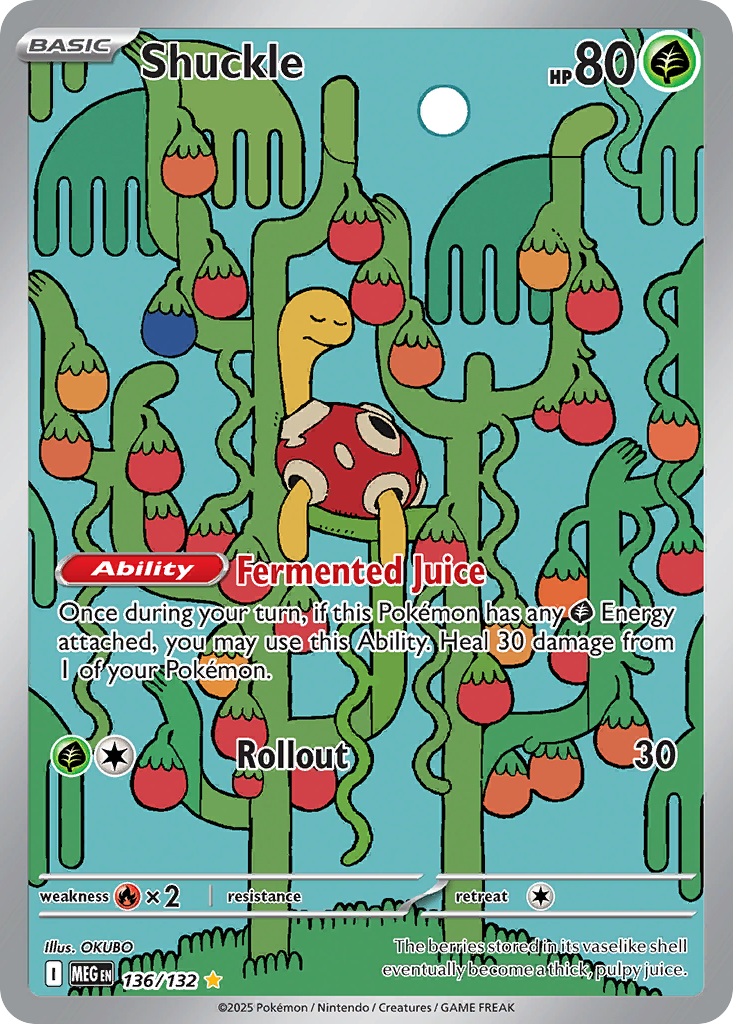 Shuckle - Mega Evolution - 136