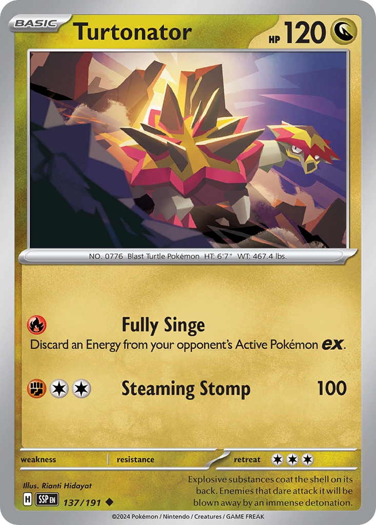 Turtonator - Surging Sparks - 137