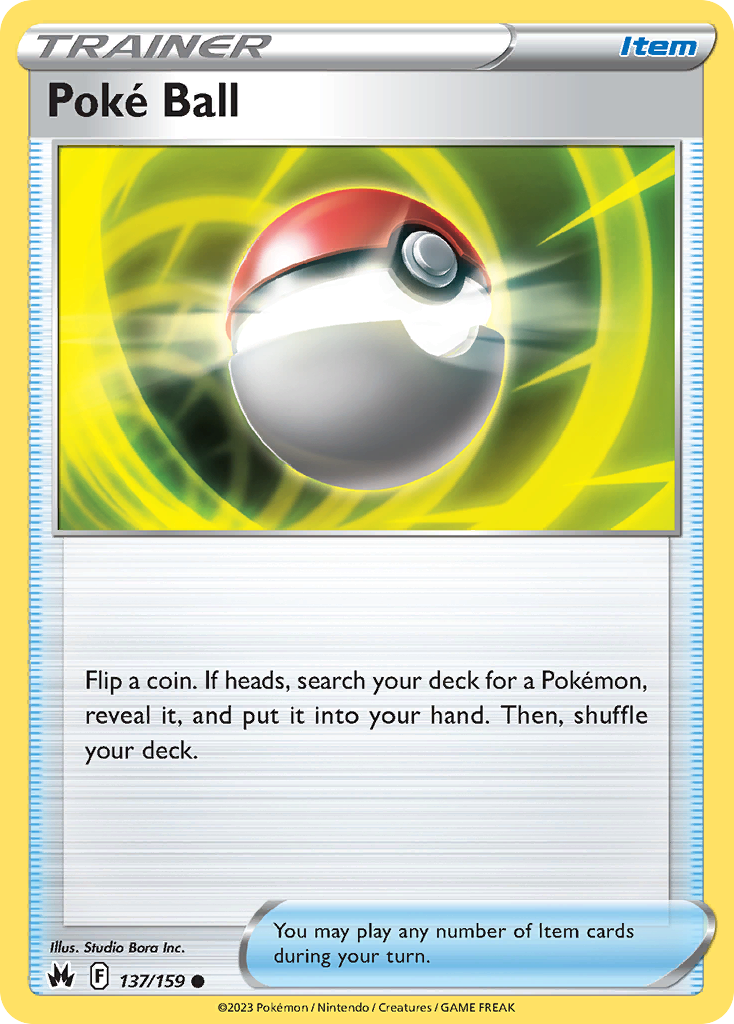 Poké Ball - Crown Zenith - 137