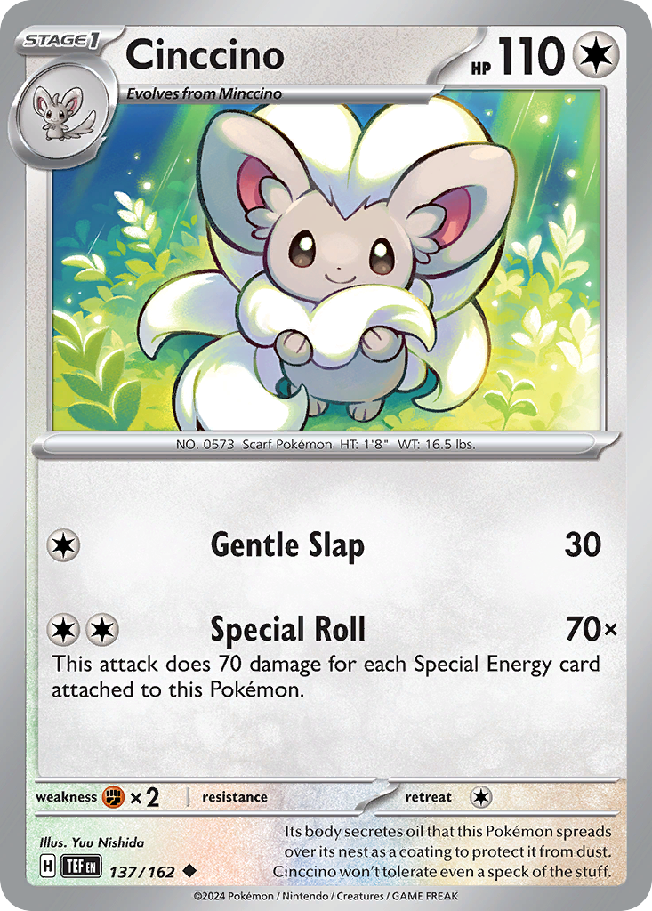 Cinccino - Temporal Forces - 137