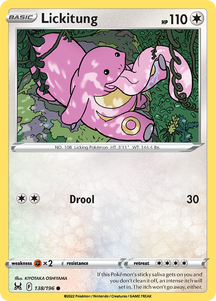 Lickitung - Lost Origin - 138