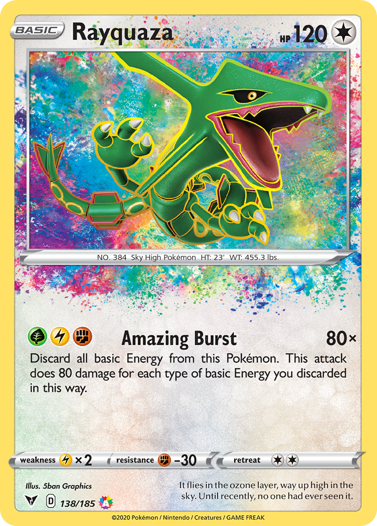 Rayquaza - Vivid Voltage - 138