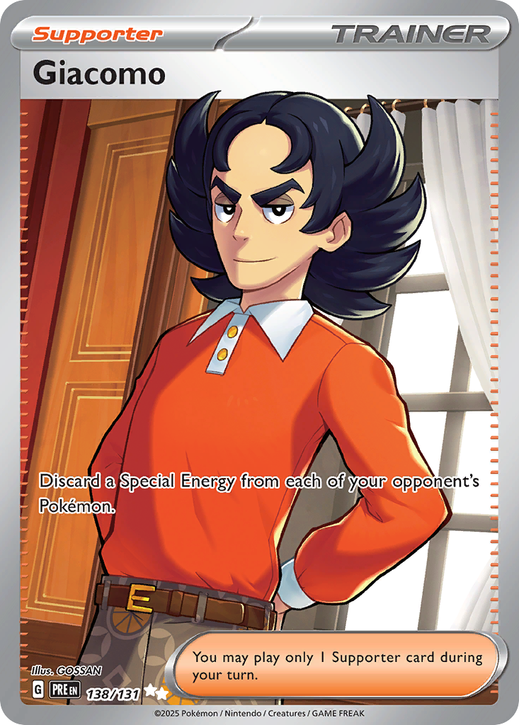 Giacomo - Prismatic Evolutions - 138