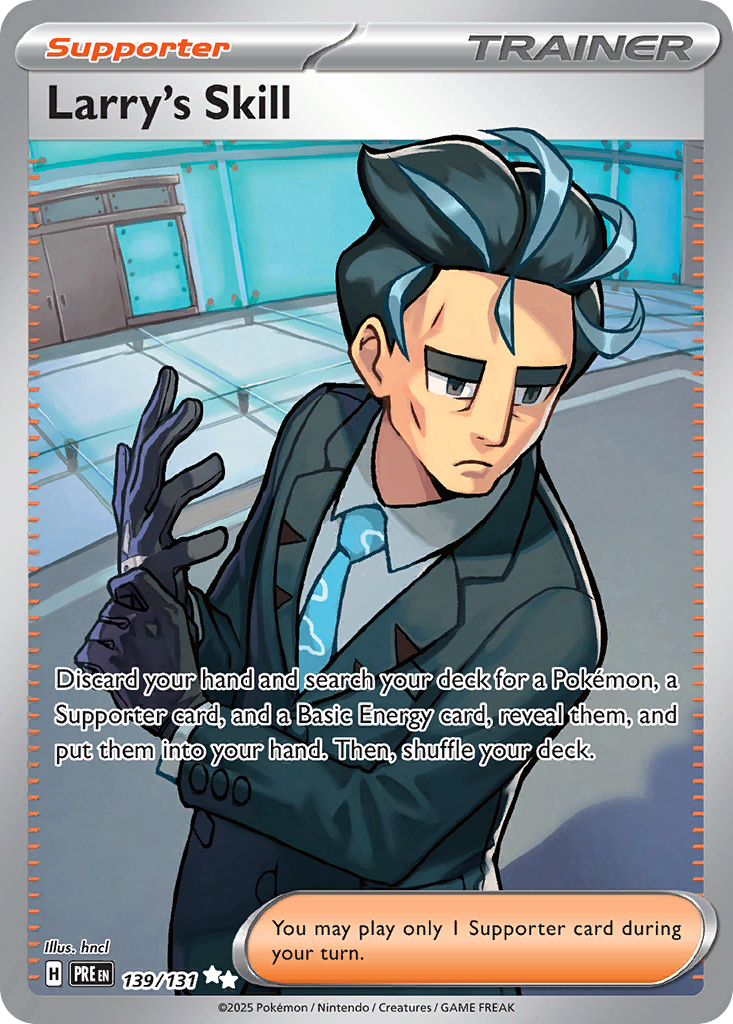 Larry's Skill - Prismatic Evolutions - 139