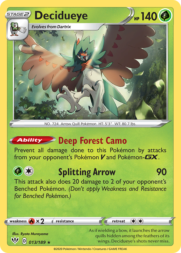 Decidueye - Darkness Ablaze - 013