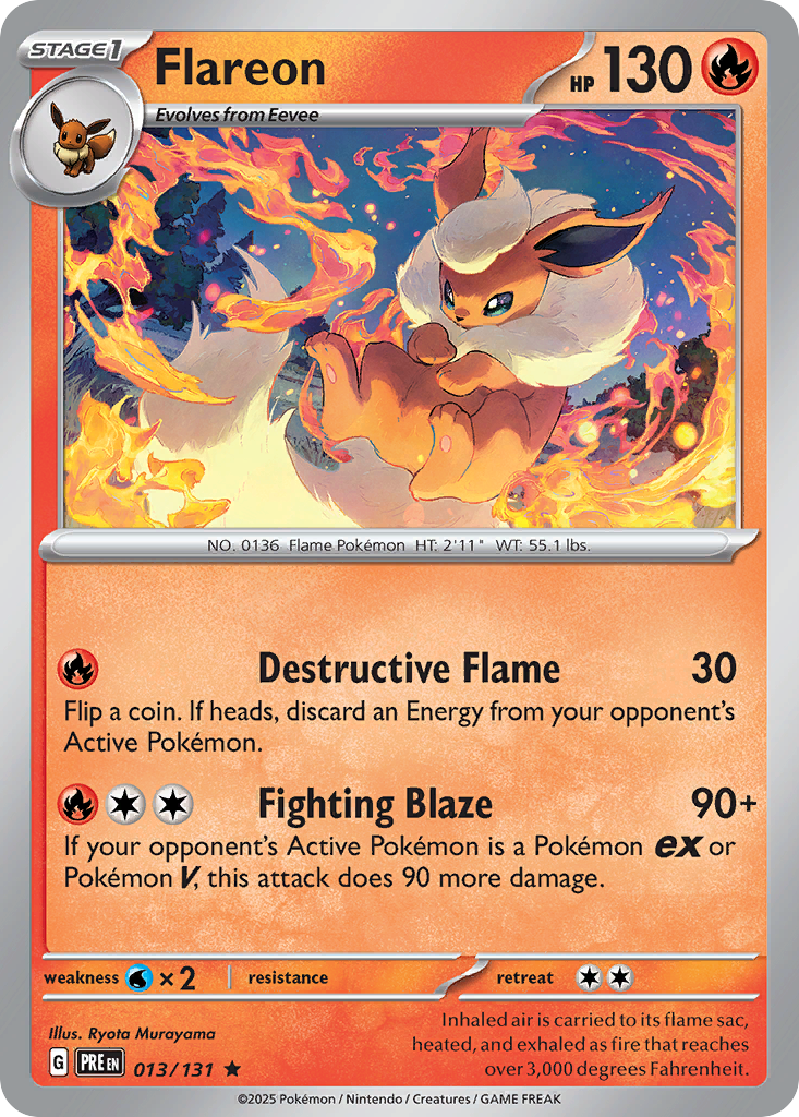 Flareon - Prismatic Evolutions - 013
