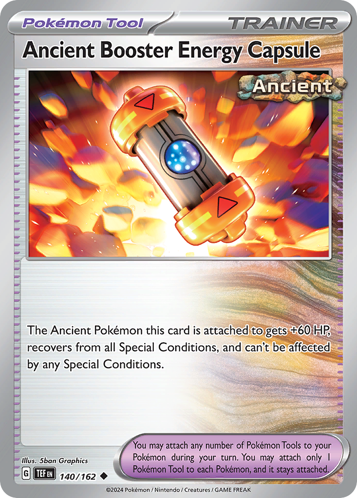 Ancient Booster Energy Capsule - Temporal Forces - 140