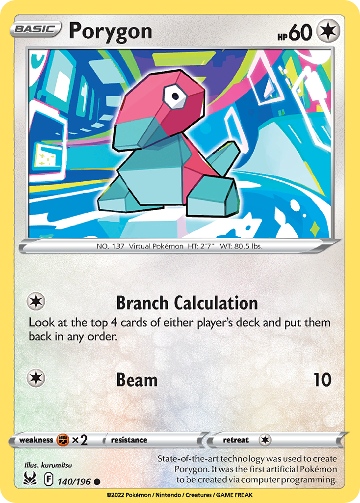 Porygon - Lost Origin - 140