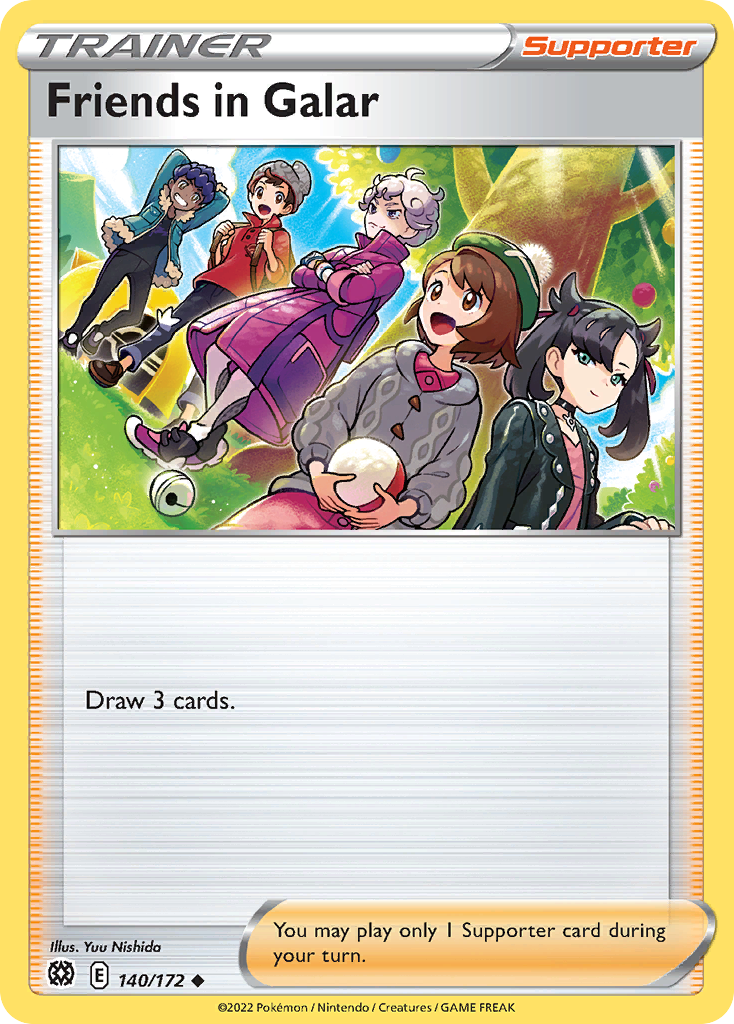 Friends in Galar - Brilliant Stars - 140