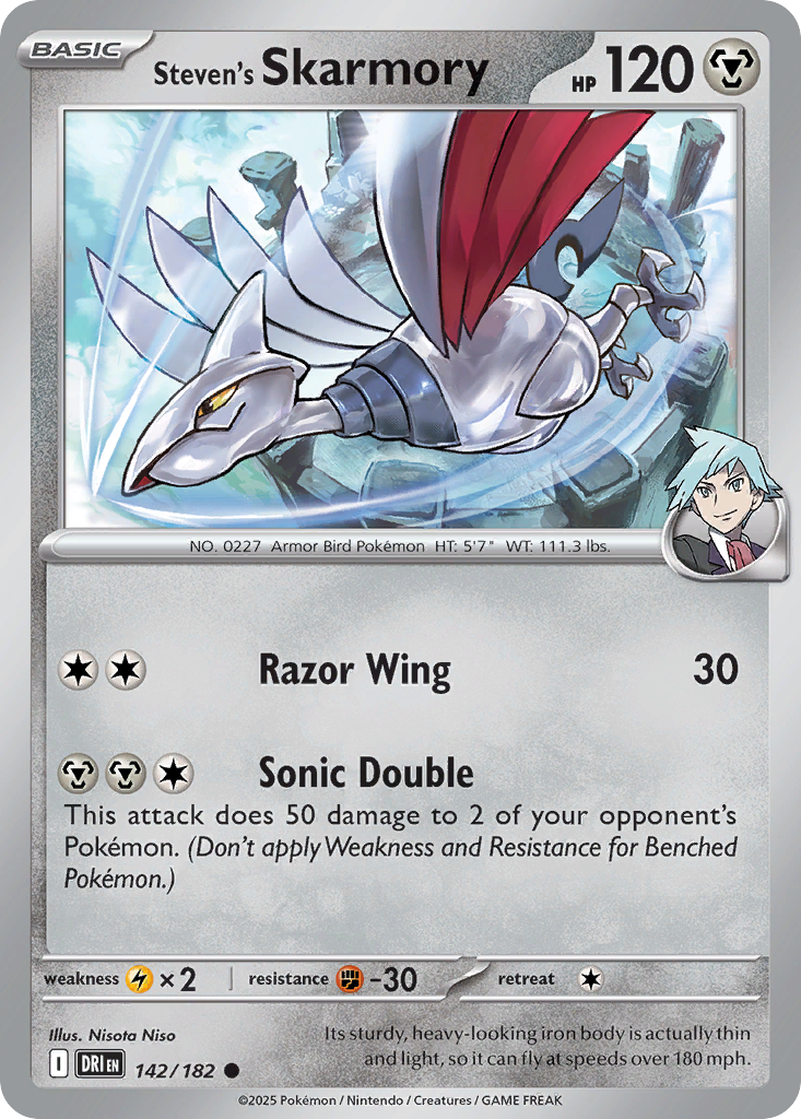 Steven's Skarmory - Destined Rivals - 142