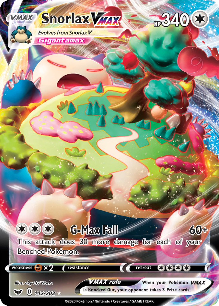Snorlax VMAX - Sword & Shield - 142