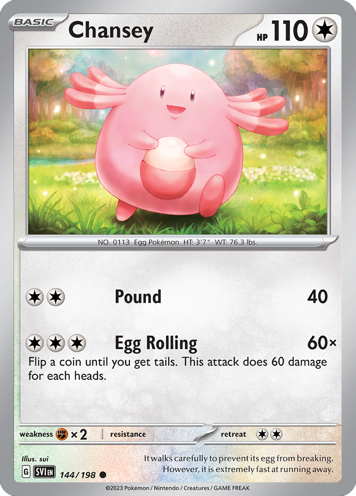 Chansey - Scarlet & Violet - 144