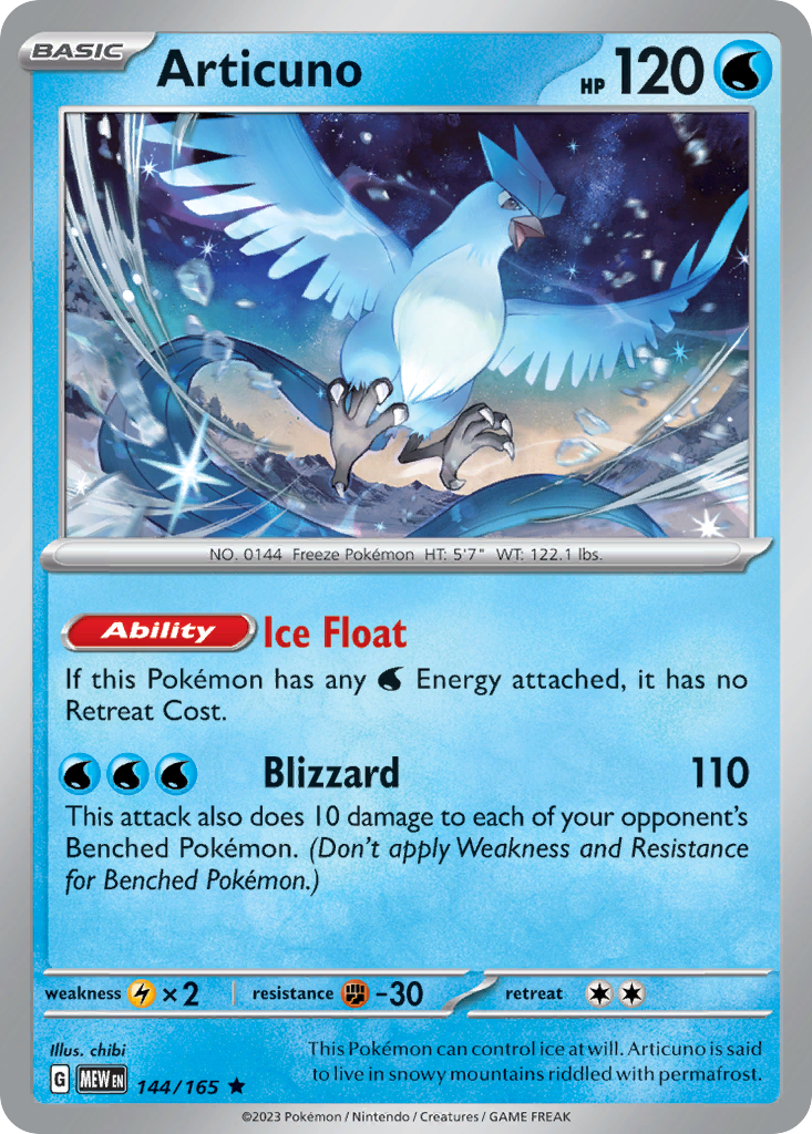 Articuno - 151 - 144
