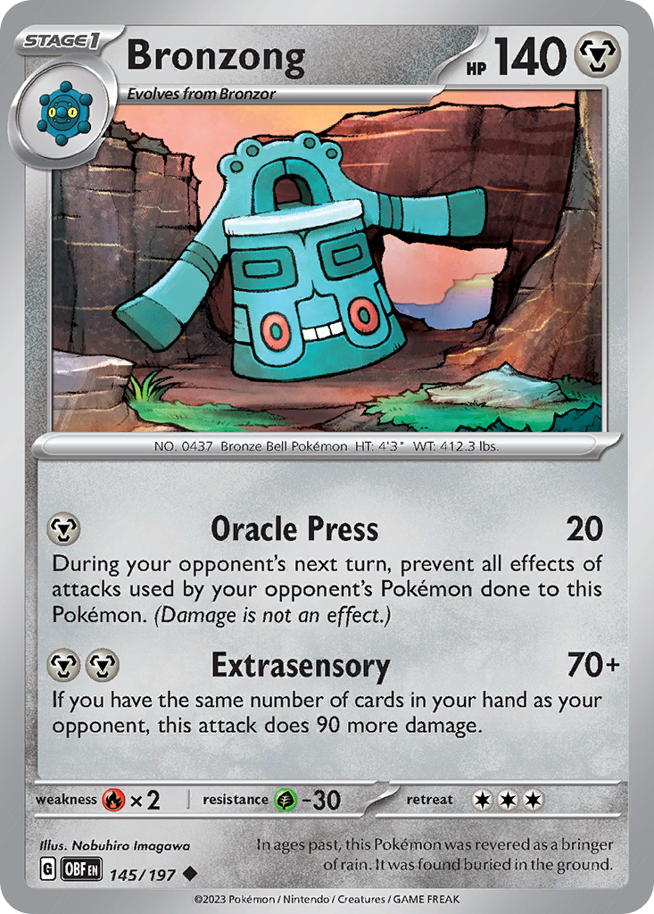 Bronzong - Obsidian Flames - 145