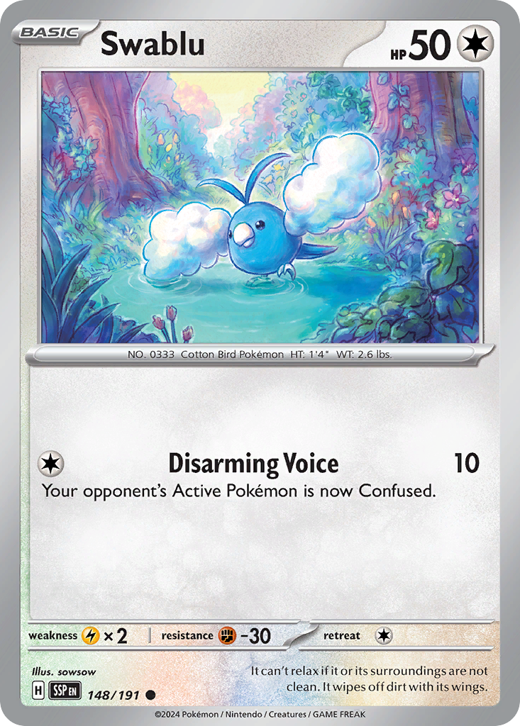 Swablu - Surging Sparks - 148