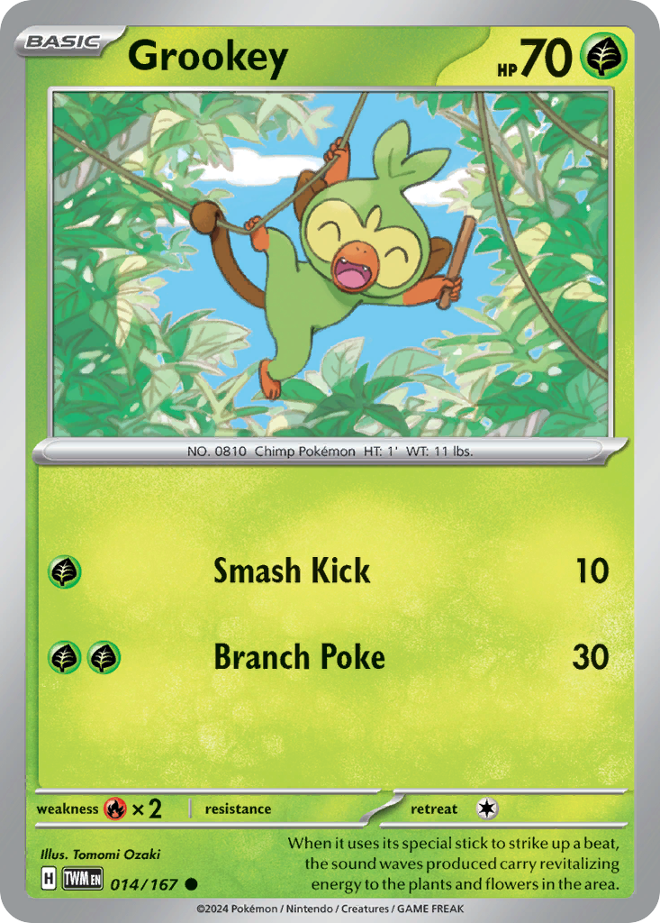 Grookey - Twilight Masquerade - 014