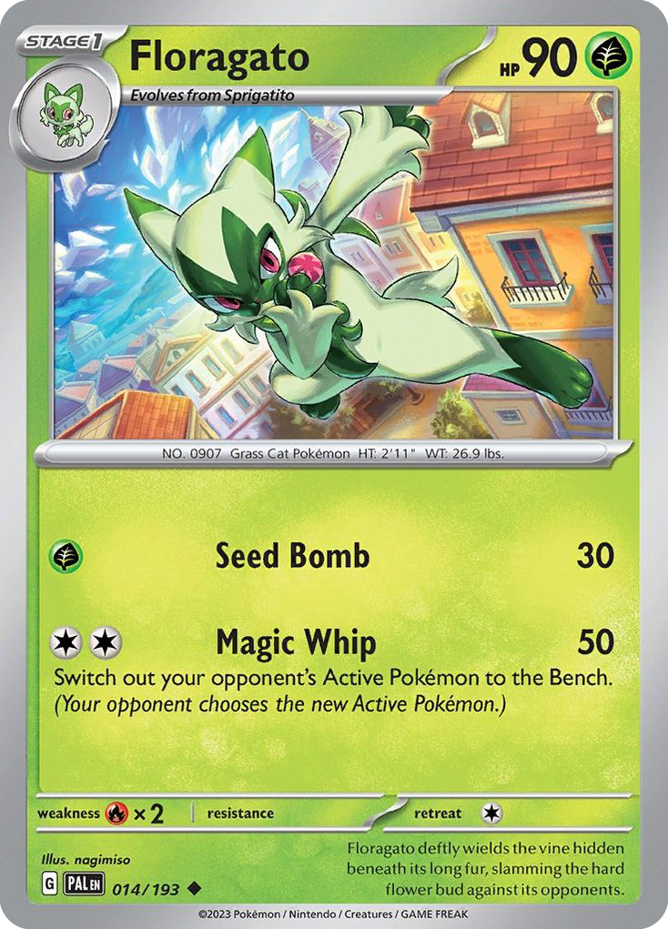 Floragato - Paldea Evolved - 014