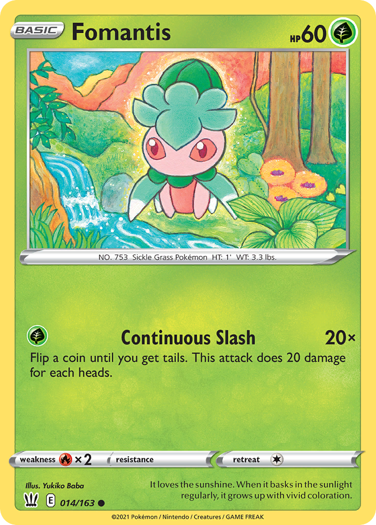 Fomantis - Battle Styles - 014