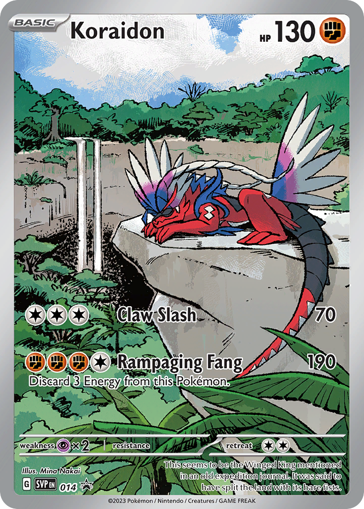 Koraidon - Scarlet & Violet Black Star Promos - 014