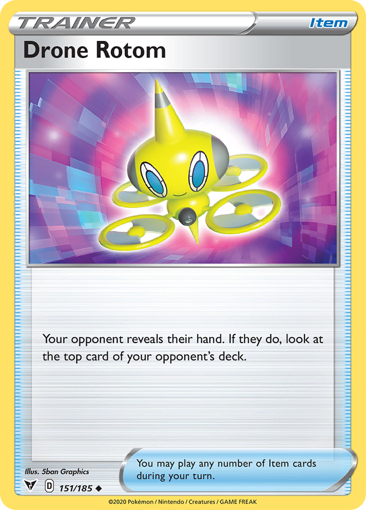 Drone Rotom - Vivid Voltage - 151